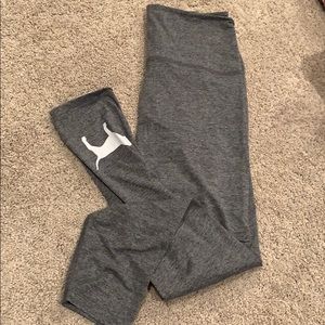 Gray Victoria’s Secret Pink Leggings